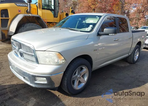2010 Dodge Ram 1500 Slt/Sport/Trx из США, поврежденный, VIN 1D7RB1CT5AS206066